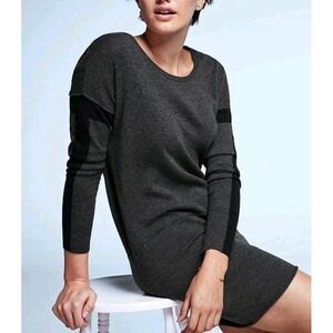 ATHLETA  Azalia Colorblock Dress Size Small Gray Merino Wool